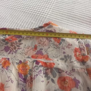 Blusa Sfera floral gasa talla M