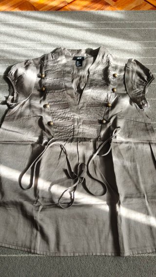 Blusa H&M Talla S Marrón