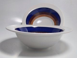 2 piatti fondi ovali Studio Linie Rosenthal '70