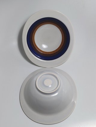 2 piatti fondi ovali Studio Linie Rosenthal '70
