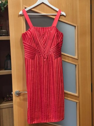 Vestido de fiesta rojo