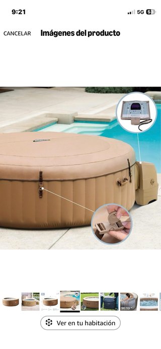 Spa Hinchable Intex Beige 4 Personas