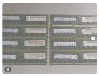 12x 8GB DDR3 ECC 10600R PC3L Memoria RAM