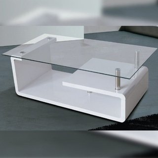 Mesa centro Eva madera cristal nueva