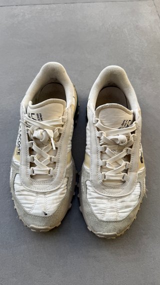 Zapatillas Lacoste Beige/Blanco