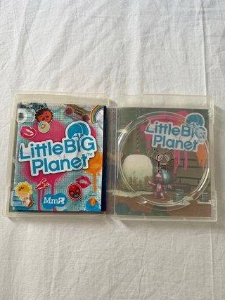 LittleBigPlanet PS3 Carátula y manual