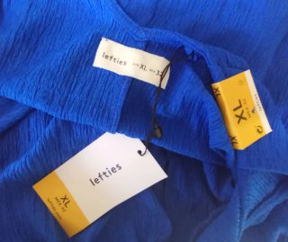 Vestido Lefties Azul Intenso Talla XL