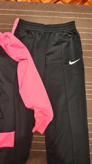 Chándal Nike S/36 gris y rosa