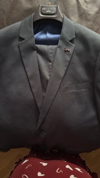 Traje Nuñez Arenas Joven Gris Talla M