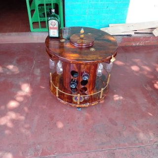 Mesa Bar Artesanal de madera..
