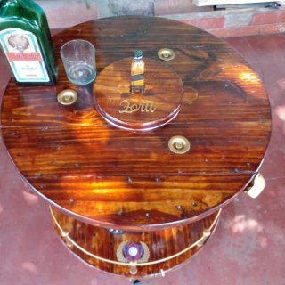 Mesa Bar Artesanal de madera..