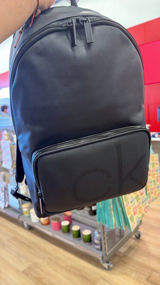Mochila Calvin Klein Negra Hombre Nueva