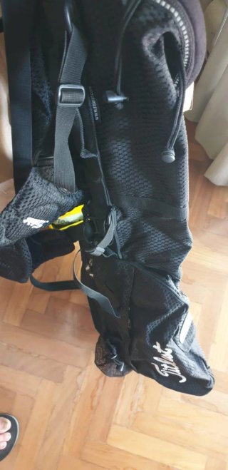 Bolsa de palos de golf Titleist negra
