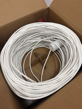 Cable de Red Dahua CAT6 UTP Blanco