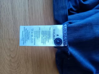 Polo Ragman manga corta azul XL