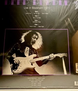 Deep Purple - Live In Stockholm 1970 2LP Vinile