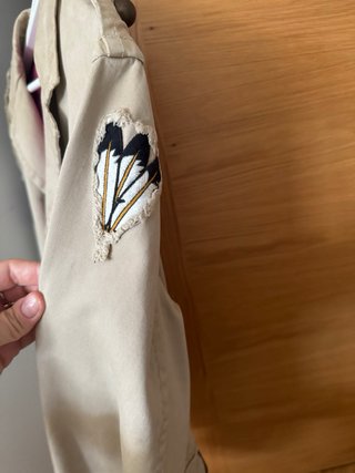 Cazadora DSQUARED2 Beige con Forro Rosa