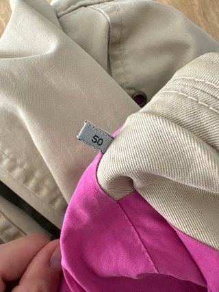 Cazadora DSQUARED2 Beige con Forro Rosa