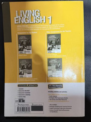LIVING ENGLISH 1 ST.(2014) BCH 1