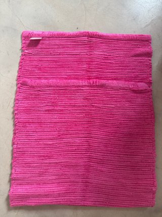 Alfombra Zara Home Fucsia