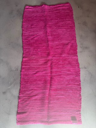 Alfombra Zara Home Fucsia
