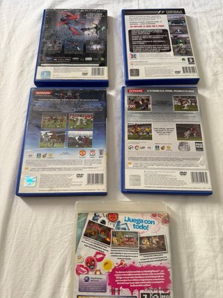 Lote 5 Videojuegos PS2 y PS3