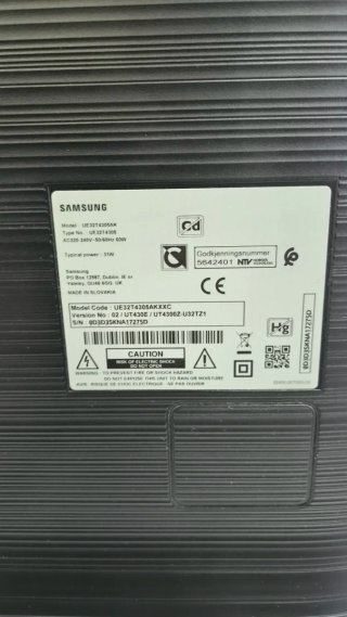 SMART TV SAMSUNG UE32T4305AK 32” HD HDR