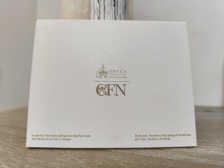 Moneda 2€ Vaticano Año Santo 2025