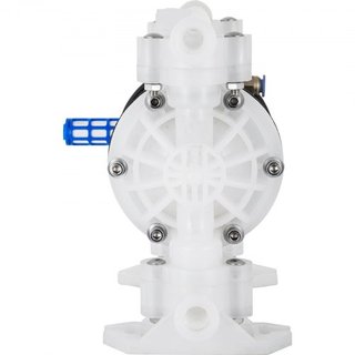 Bomba de Diafragma Doble de Aire 7GPM 100PSI Bomba de Agua de Diafragma de Polipropileno con Puertos de Entrada y Salida de 1.3 cm Bomba de Diafragma de Aire 6900.7 cm de Altura Máxima Bomba de Di...