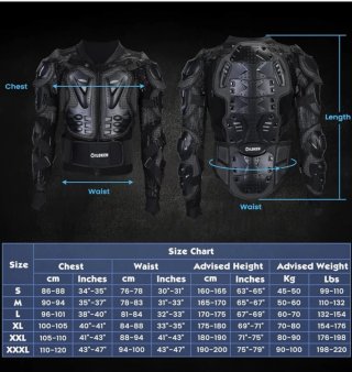 Chaqueta de armadura Wildken moto Talla: L(2) S(1)