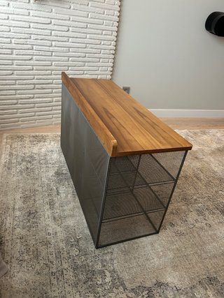 Zapatero Zara Home Metal y Madera