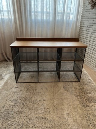 Zapatero Zara Home Metal y Madera