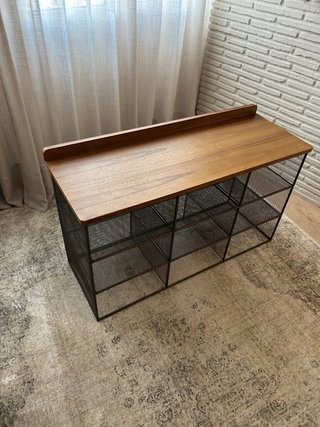 Zapatero Zara Home Metal y Madera