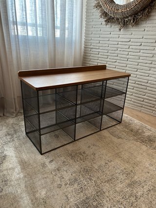Zapatero Zara Home Metal y Madera