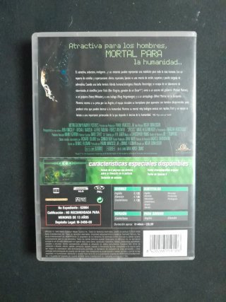 Trilogía DVD Species (Sci-Fi/Terror)