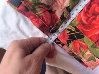 Pantalón Isabel de Pedro Talla L Flores