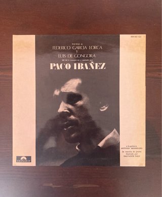Lote 2 LP vinilo Paco Ibáñez