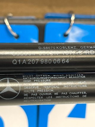 Amortiguadores Capota Mercedes  e350 A2079800664