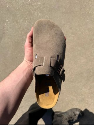 Birkenstock Talla 41 Beige/Marrón