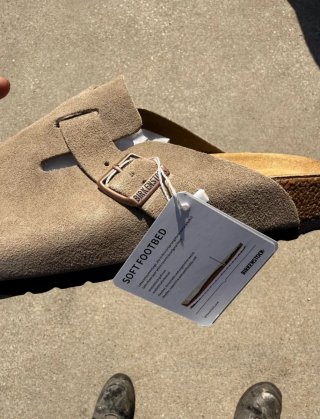 Birkenstock Talla 41 Beige/Marrón