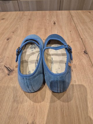 Bailarinas mujer azul