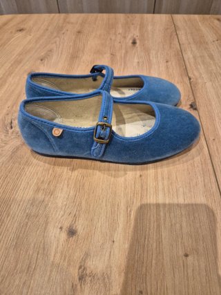 Bailarinas mujer azul