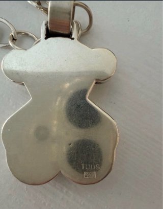 Collar Tous Oso Plata