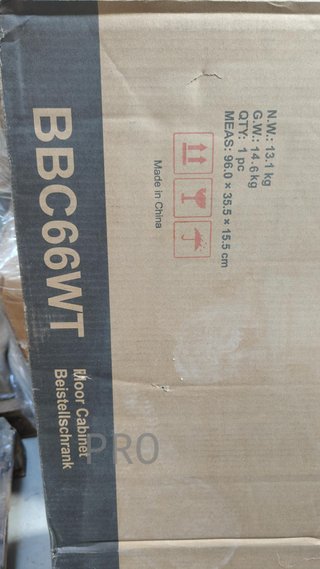 Mobile da Bagno, Armadio Indipendente, Comodino a 2 Cassetti