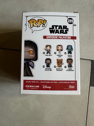 Funko Pop Star Wars Imperatore Palpatine 289