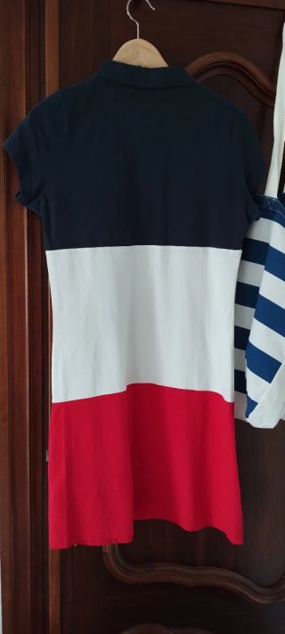 Vestido Polo Spagnolo Tricolor
