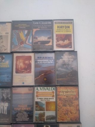 Lote 24 Casetes Música Clásica
