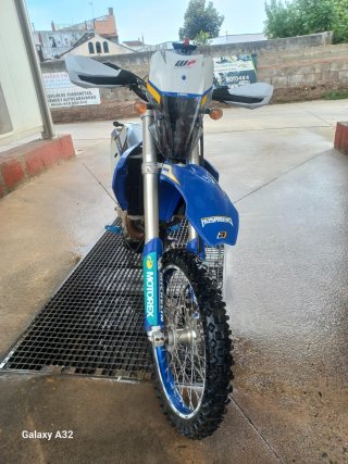 Husaberg 390 Rally Azul/Blanco