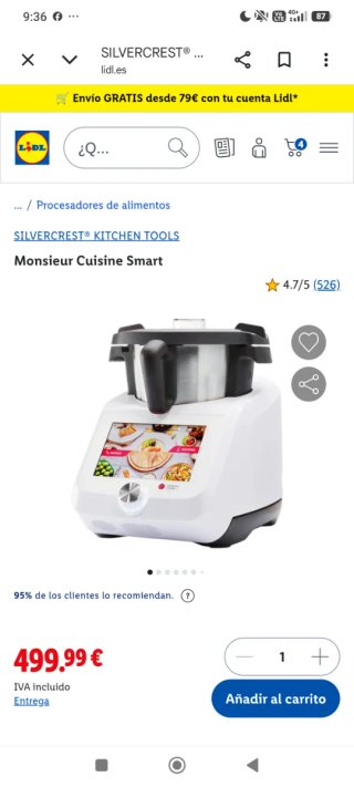 Monsieur Cuisine Smart Lidl
