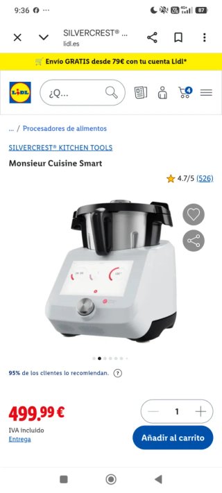 Monsieur Cuisine Smart Lidl